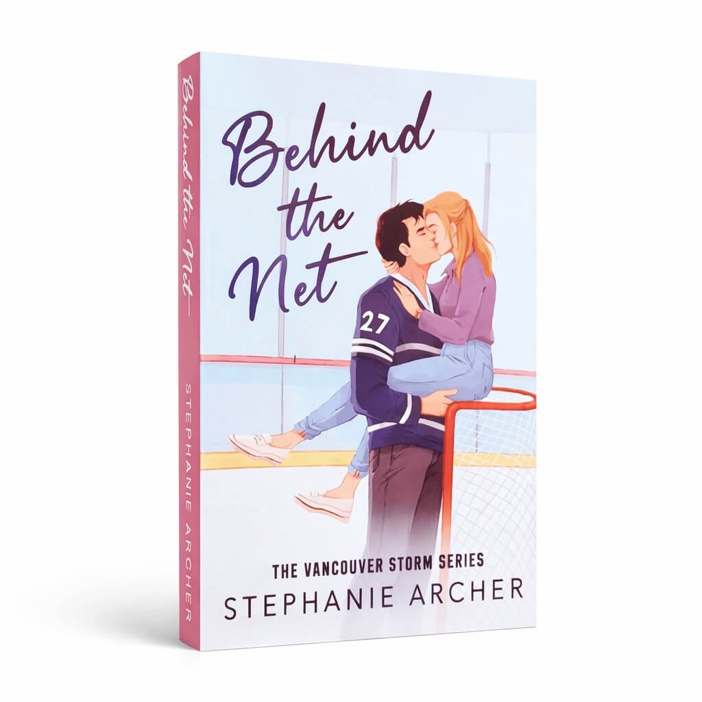 Behind the Net (The Vancouver Storm Series) – Paperback Romance Novel by Stephanie Archer