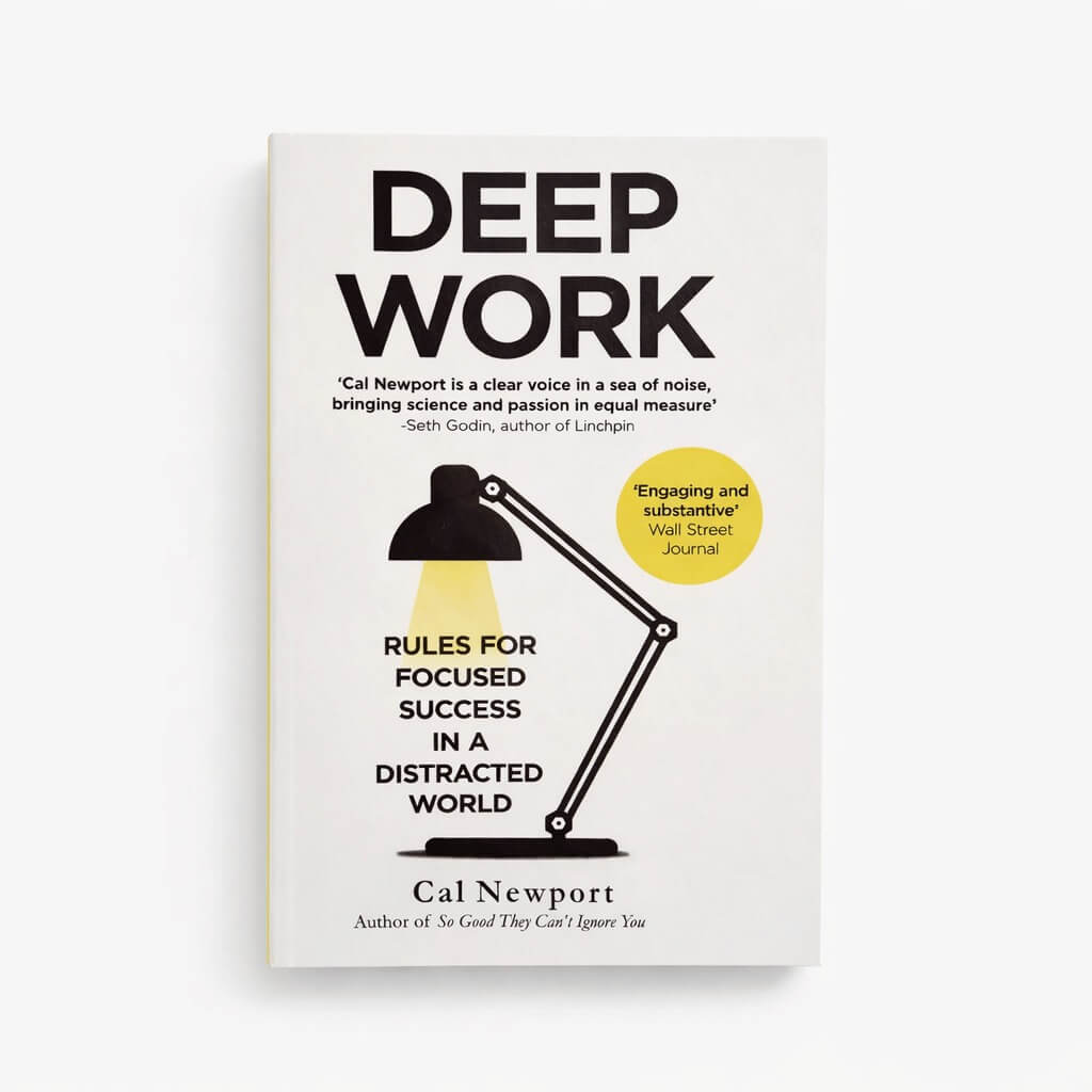 Deep Work: Rules for Focused Success in a Distracted World Author: Cal Newport
