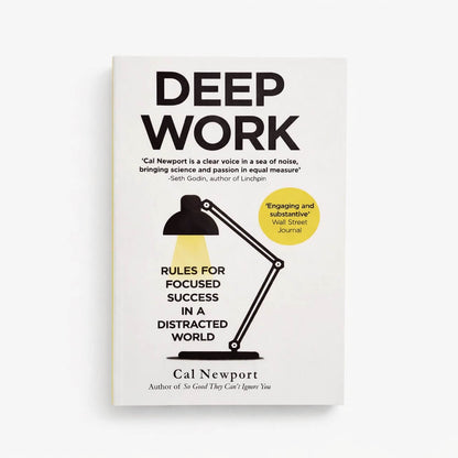 Deep Work: Rules for Focused Success in a Distracted World Author: Cal Newport