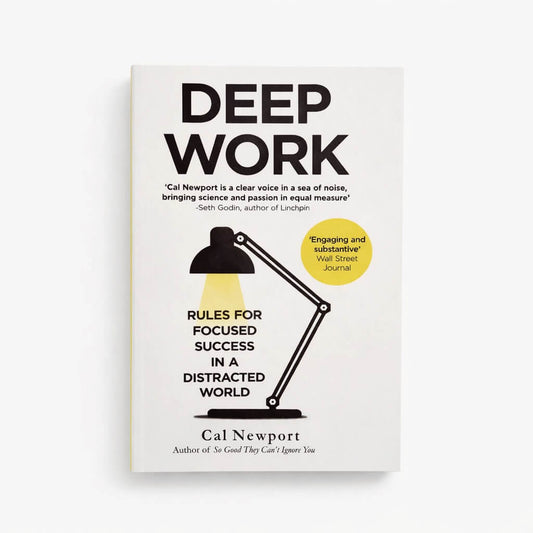 Deep Work: Rules for Focused Success in a Distracted World Author: Cal Newport