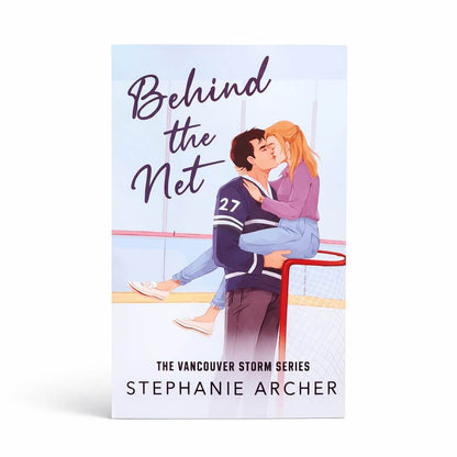 Behind the Net (The Vancouver Storm Series) – Paperback Romance Novel by Stephanie Archer